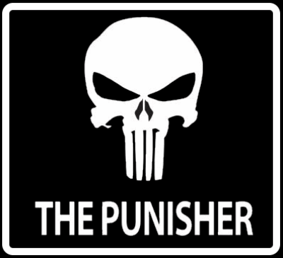 Патч с липучкой "The Punisher"